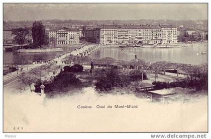 GENEVE Quai du Mont-Blanc