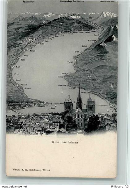 Genfersee Lac Leman - 12112525