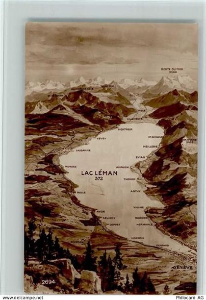 Genfersee Lac Leman - 12112581