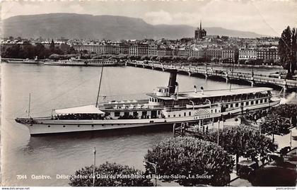 Suisse - GENÈVE - Bateau Salon La Suisse - Ed. Jaeger 7044