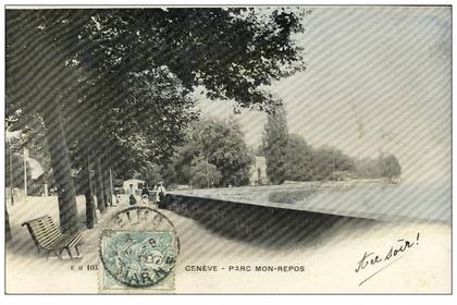 SUISSE - GENEVE - Parc Mon Repos