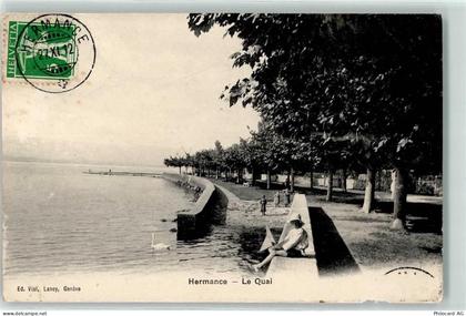 1248 Hermance 1912 - Le Quai - 10592306