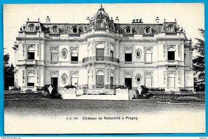 CPA Suisse GE Genève - Château de PREGNY ° Jullien Frères J.J. 193