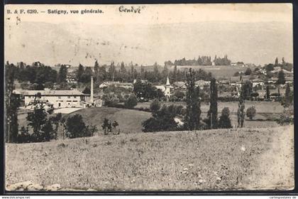 AK Genève, Satigny, Vue générale