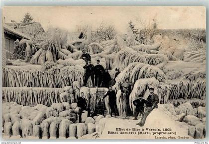1290 Versoix 1905 - Winter Hotel Garneret Eislandschaft - 13186853