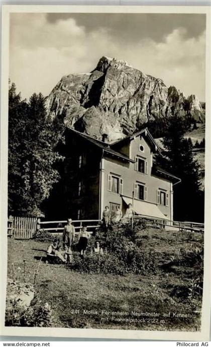 8753 Mollis Foto AK Pension Neumünster - 13307356