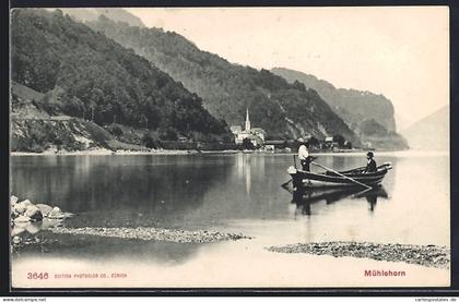 AK Mühlehorn, Ruderboot auf dem See