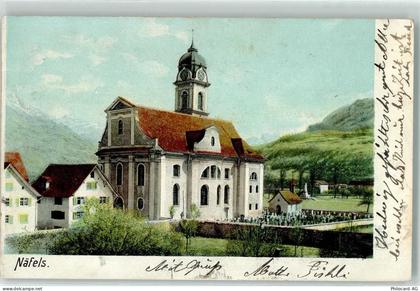 8752 Näfels 1906 - Kirche - 10609633