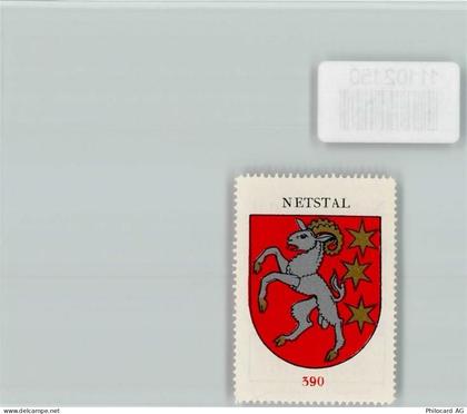 8754 Netstal - Vignette Wappen Kaffee Hag ca 1920-1940 - 11102150