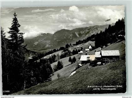 7013 Domat/Ems Gebrauchsspuren St Verenakapelle Emserberg - 10598045