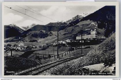 7180 Disentis/Mustér Disla - Bahngleis, Gesamtansicht - 50603099