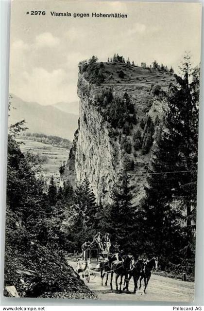 7411 Sils im Domleschg - Postkutsche Viamala Hohenrhätien - 10696293