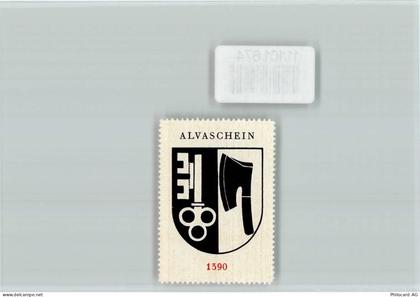 7451 Alvaschein - Vignette Wappen Kaffee Hag ca 1920-1940 - 11101674