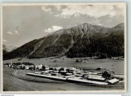 7525 S-chanf - Flablager mit Piz Suter Bahnlinie - 10593207