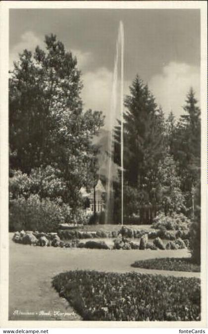 Alvaneu Bad Kurpark x 1931