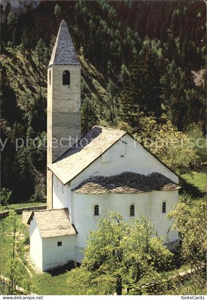 Alvaschein Karolinger Kirche St Peter zu Mistail