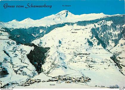 Carte Postale - Suisse - GR Grisons - Flugaufnahme - Schamserberg und Piz Beverin - CPM - Carte Neuve - Voir Scans Recto