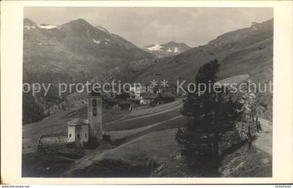 Cresta Avers Kirchenpartie