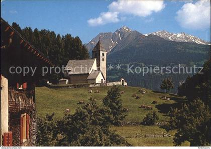 Falera Kirche San Remigius mit der Signina