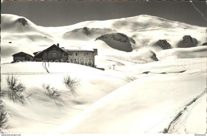 Fideris Skihaus Heuberge Fideris mit Mattlishorn