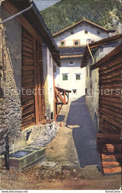 Filisur Buendner Haeuser