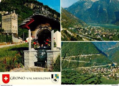 Grono TI Val Mesolcina Panorama