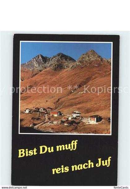 Juf Avers Teilansicht