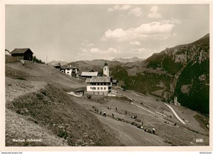 Mathon GR Teilansicht mit Kirche
