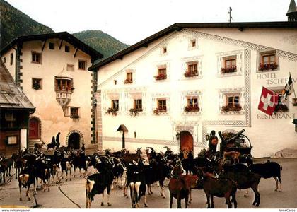 Muestair Hotel Tschierv Restorante Ziegenherde
