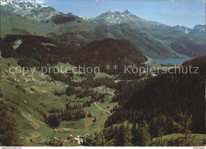 Mulegns Furnatsch Sur Marmorera See und Piz Neir