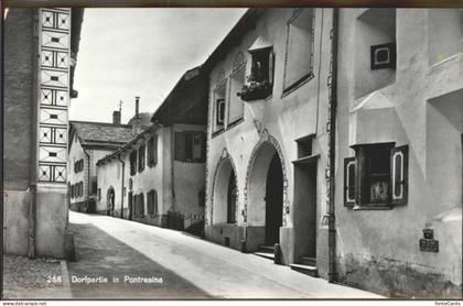 Pontresina Dorfpartie in Pontresina