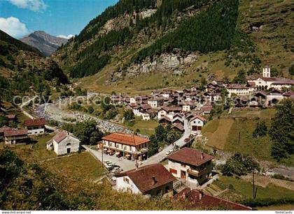 Rossa 1088m Moesa Vale Calanca GR Ortsansicht