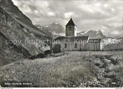 Safien Platz Thalkirch mit Kirche