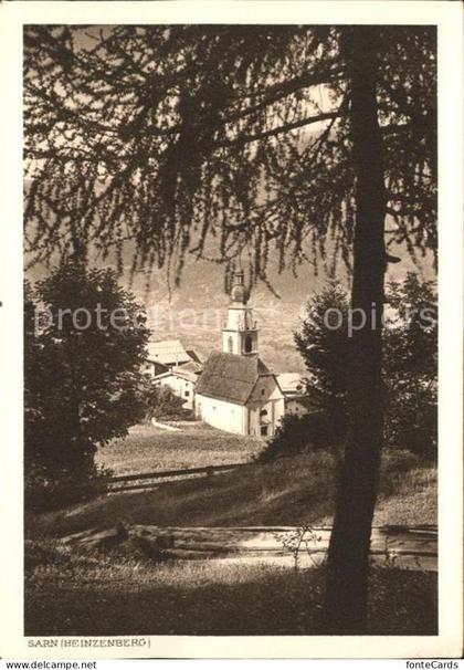 Sarn Hinterrhein Heinzenberg Kirche