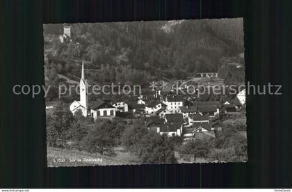 Sils Domleschg mit Schloss Ehrenfels