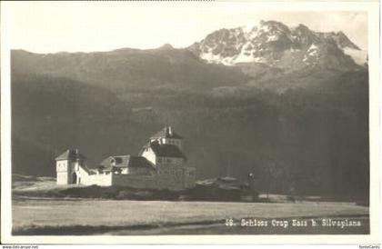 Silvaplana GR Schloss Crap Sass bei Silvaplana