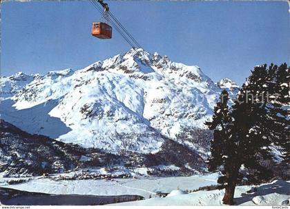 Silvaplana GR Seilbahn Silvaplana-Corvatsch