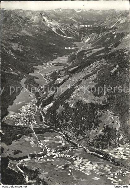 Sta Maria Muestair Muenstertal Valchava Fuldera Tschierv Ofenpass