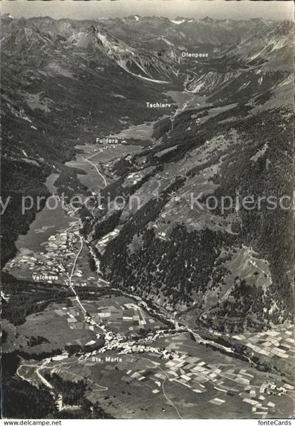 Sta Maria Muestair Muenstertal Valchava Fuldera Tschierv Ofenpass