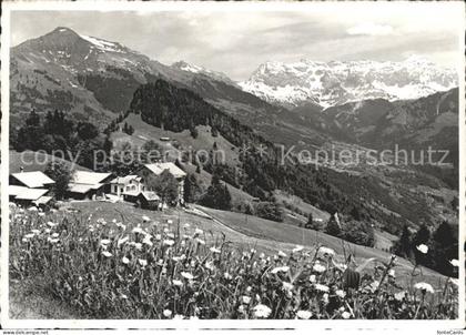 Valzeina Erholungsheim Flueeli Alpenpanorama