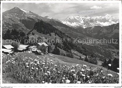 Valzeina Erholungsheim Flueeli Alpenpanorama