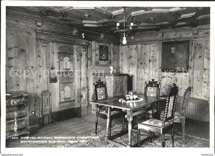 Vaz Obervaz Muldain Restaurant Junkerhaus Buendnerstube