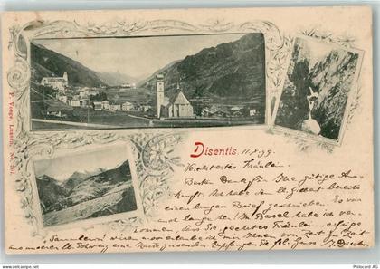 7180 Disentis Mustér 1899 Gebrauchsspuren - 13936421