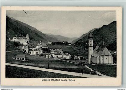 7180 Disentis Mustér 1915 - gegen Osten - 10196123