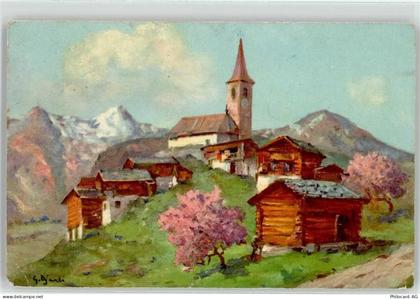 7477 Filisur Künstlerkarte Chur Albula - 52010562