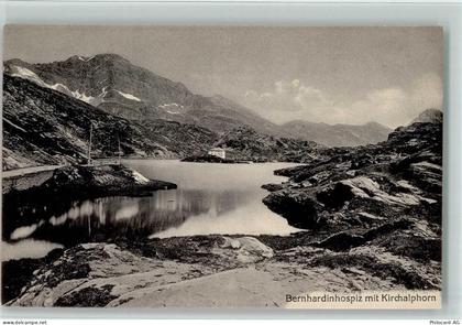 7438 Hinterrhein - Bernhardinhospiz mit Kirchalphorn - 10156346