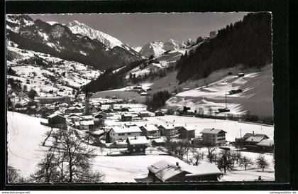 AK Küblis, Ziel der Parsennabfahrt gegen die Silvrettagruppe