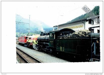 Suisse - KUBLIS - gare TRAIN locomotive CITERNE BBB électrique - 2013