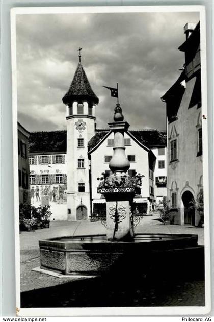 7304 Maienfeld - Städtliplatz Brunnen - 10446009
