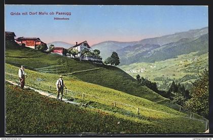 AK Malix ob Passugg, Grida mit Stätzerhorn